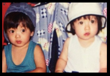 橋本環奈と双子の兄の子供の頃の写真